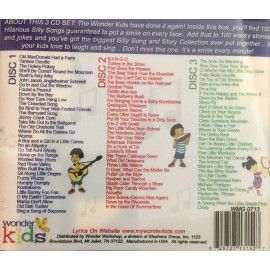100 Silly Songs & 100 Silly Stories, CD,  on 3 Double Length CD's, New