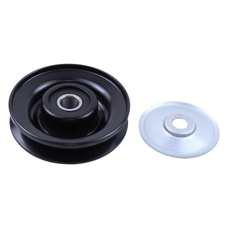 NewYall Belt Idler Pulley and Idler Pulley Bracket for Nissan
