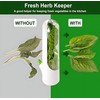 ZPSHYD Herb Keeper - Herb Storage Container and Preservator for