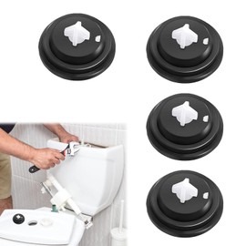 Pack of 4 Replacement Rubber Ball Valve Washers, Spare Rubber Ball Valve WASHERS, Replacement Diaphragm Washer, Fits All Siamp Fill Valves