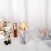 SUMTree 5 levels Adjustable Travel Plastic Makeup Brush Holder, Retractable