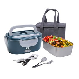 KEIM HOUSE Electric Lunch Box, Food, Work, Tupper - Electric Lunch Box - Lunch Box - Thermal Lunch Box - Lancheira - Warming Box - Super Fast