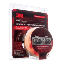 3M Headlight Lens Restoration System, 39008, 1 Kit