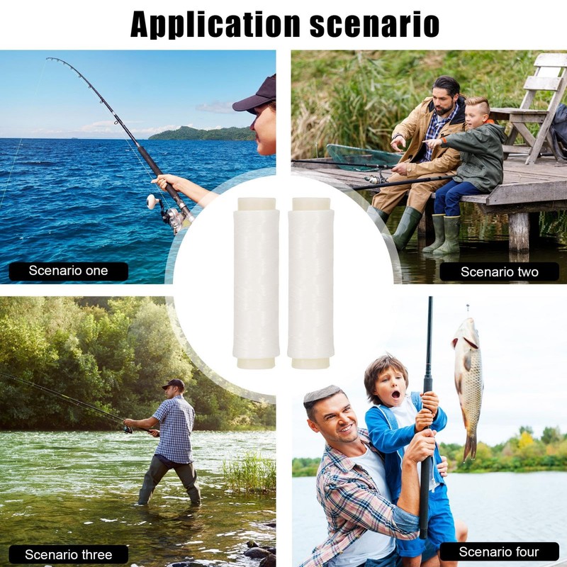 Invisible String | 656 Feet/Roll Clear Fishing Bait Thread,Invisible Fishing