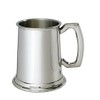 Wentworth Pewter - Half Pint Standard Plain Pewter Tankard, Beer