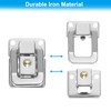 PATIKIL Suitcase Lock Hasp 1.6" x 1.10",1Pcs Iron Toggle Catch