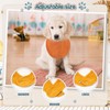 Shinylin 10 Pcs Muslin Cotton Square Dog Bandanas Reversible Pet