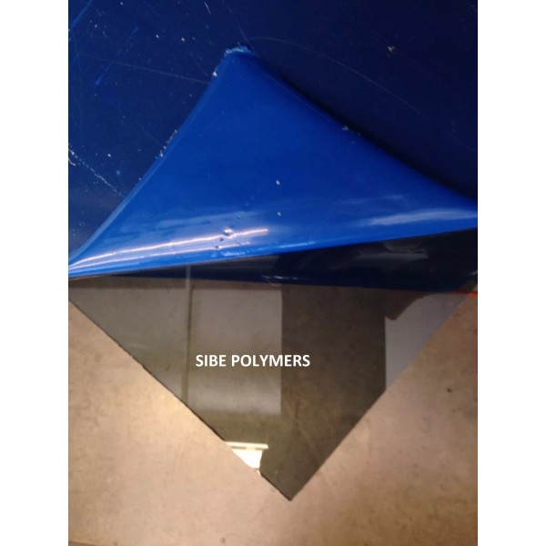 PLEXIGLAS GREY TINTED CLEAR SMOKED ACRYLIC PLEXIGLASS 1/8" X 12"