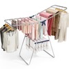 APEXCHASER Clothes Drying Rack, Stainless Steel Drying Rack Clothing with