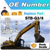 Hydraulic Adjustable Flow Control Valve Compatible with Mini Excavator Hydraulic