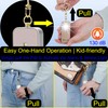 Ultrathin Personal Alarm Rainproof Ultra-Lightweight (0.8 oz) Bulky-Free Keychain Siren