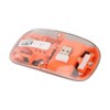 Wireless 2.4G Bluetooth Transparent Mouse 2400 DPI Rechargeable 400mAh RGB