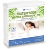Continental Bedding Viscose Derived from Bamboo Pillow Protector Zippered Waterproof