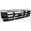 Garage-Pro Grille Assembly Compatible with FORD F-SERIES 1992-1997 Plastic Chrome