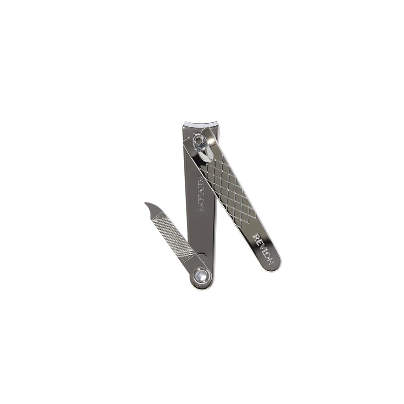 Revlon Mini Nail Clipper, Nail Care Tools, Curved Blade for