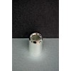 Pair of Silver Plated Smooth Candle Follower 7/8" Size (Burner