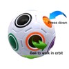 FC MXBB 2.5 inches Fidget Ball Intelligence Rainbow Magic Ball