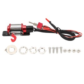 1/10 RC Crawler Climbing Car Electric Metal Winch for SCX10/TRX4/D90 RC Parts Accessories