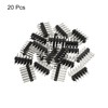 PATIKIL Straight Pin Header DIP Double Row 6 Pin 2.54mm