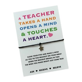Teacher present | Gift for teaching | Teach bracelet | Gift for Kindergarten teacher | Thank you | End of school