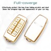 Compatible with Genesis Key Fob Cover, Gold Keychains, for G80