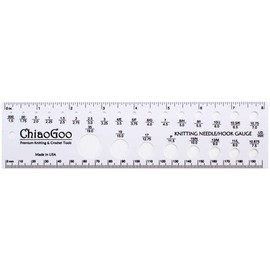 ChiaoGoo Needle Gauge; 8 inch (20cm) 1091-8