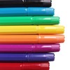 16x Chunky Jumbo Fibre Pens - Thick, Easy Grip Colourful