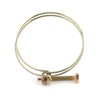 Hose Clamps Pack of 10 Adjustable Double Wire Water Hose
