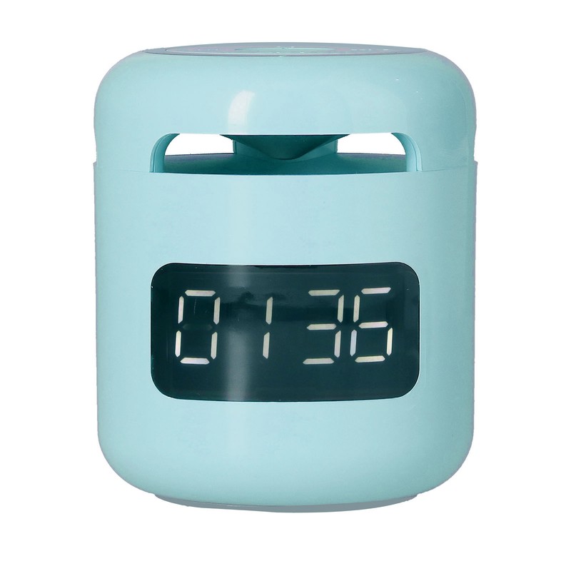 JM01 BT Clock Speaker Multifunctional Adjustable Portable BT Clock Speaker