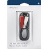 Insignia - 6' 3.5mm Mini-to-RCA Stereo Audio Cable - Black