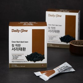 Daily One Truly Good Seoritae Pills 2g x 30 packets (1 bottle) / 데일리원 참 착한 서리태환 2g X 30포 1통