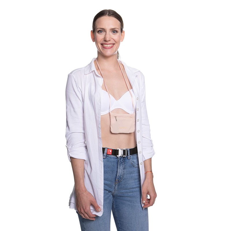 Tatonka Ladies Soft ID Pocket Travel Accessory Chest Pouch Nude