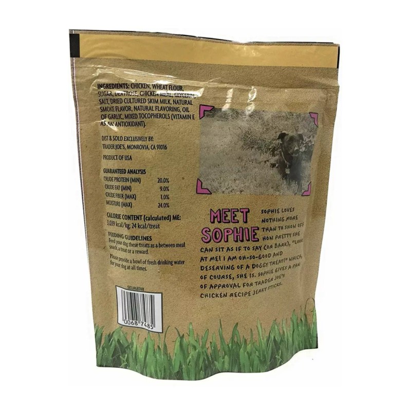 Trader Joe's 10 Packs Trader Joe's Chicken Recipe Jerky Sticks