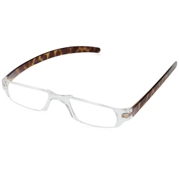 Zoom Eyeworks Unisex-Adult +1.75 Reading Glasses, Tortoise