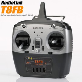 Radiolink T8FB 2.4G 8CH Transmitter Technical Compliant Propo Transmitter R8EF Receiver mode1