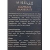 Mibella Professional Klappbare Haarbürste, für mittellanges bis langes Haar, Mintgrün,