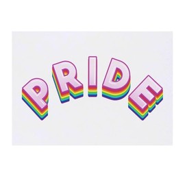 'Rainbow Pride' Temporary Tattoo - Water Resistant, Skin-Safe, Non-Toxic Transfer (TO00075529)