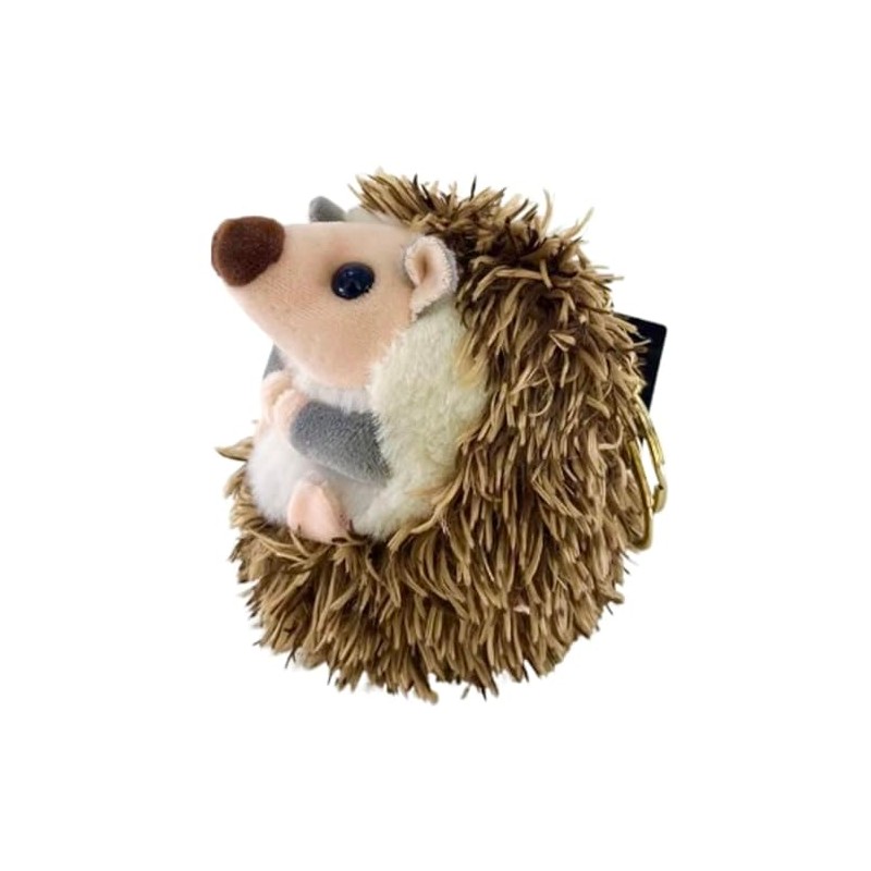 Amily Hedgehog Matching Key Holder, Fluffy, Cute, Stylish, Plush Toy,