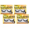 Ardell TexturEyes False Strip Lashes #580, 4 Pack