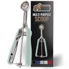 Gorilla Grip Premium Stainless Steel, Spring-Loaded Scoop for Fruit, Cookie