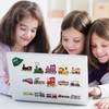 DHSBGWSX 100 Cartoon Train Stickers, DIY Decorative Stickers, Waterproof Stickers,