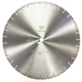 20 inch ALSKAR DIAMOND Dry or Wet Cutting General Purpose Power Saw Segmented Diamond Blades for Concrete Stone Brick Masonry (20")