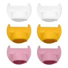 HAIKING Sewing Finger Guide, 6 PCS Needle Gauge Quilting Ruler for Even Stitches, Quilting Template, DIY Crafts (2 Sizes)