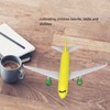 Aircraft Model Detachable Alighting Carriage Decoration Yellow Alloy Plane Model