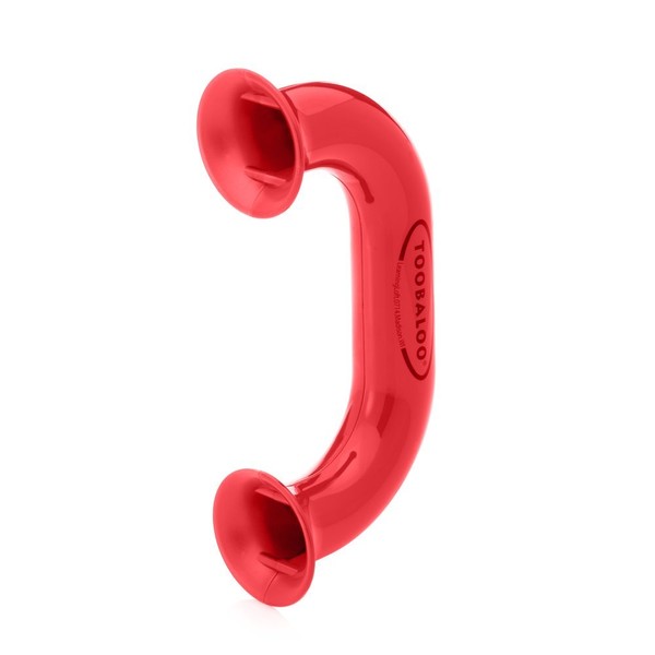 (6 Pack - Red) Toobaloo Auditory Feedback Phone – Accelerate Reading Fluency, Comprehension and Pronunciation with a Reading Phone.