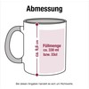 Tasse Tassen 325ml - Einschulung Schulanfang - Hurra ich bin