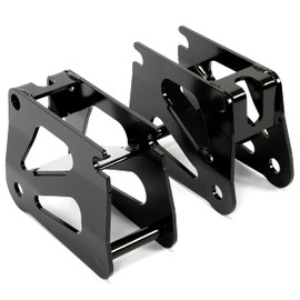 KUAFU 3" 4" 5" 6" Snow Plow Drop Brackets Compatible with Western SnowEx Ultramount Snowplow Lifted Mounting Bracket