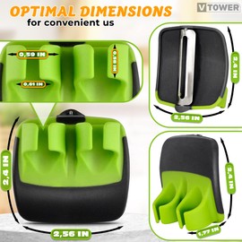 Finger Grip Vegetable Peelers for Kitchen - Silicone Kitchen Mini Potatoes Peeler Fruit and Vegetable Peeler Kitchen Peeler Tool - Potato Peeler Hand Grip Fun Kitchen Gadgets Peeling Fruit Peeler Tool