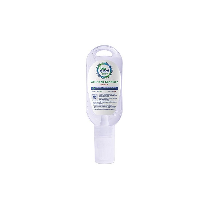 Bioguard F78084 Surgical Hand Gel without Clip and Reel, 50