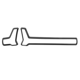 Side Air Conditioning Vent Cover Trim Carbon Fiber Style Air Vent Outlet Decal Frame Stickers Replacement for KIA Sportage HEV NQ5